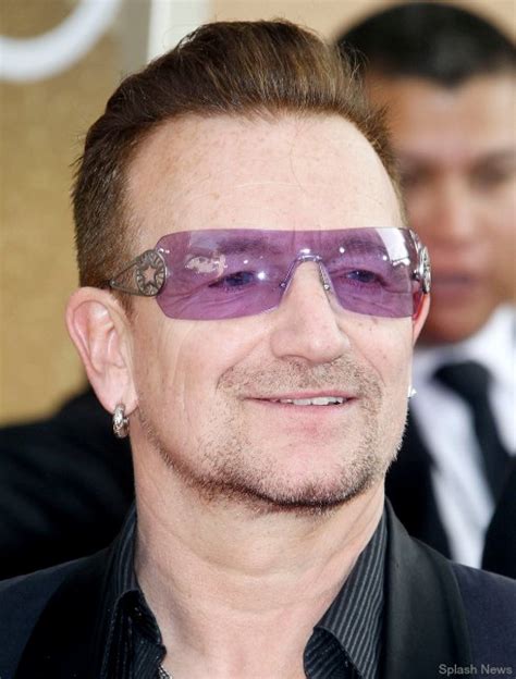 what sunglasses does bono wear